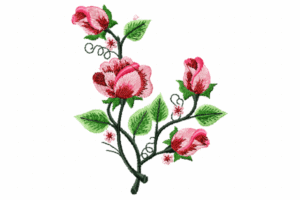 embroidery flowers