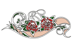 embroidery flowers