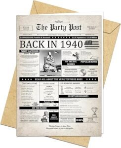 newspaper template for birthday 