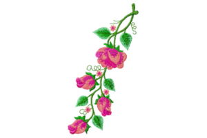 embroidery flowers