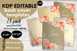 book cover template