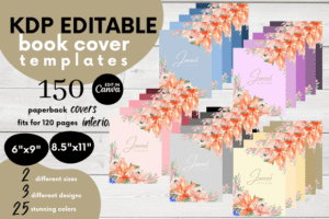 book cover template