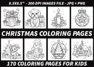 Christmas Activity Book for Kids