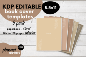 book cover template