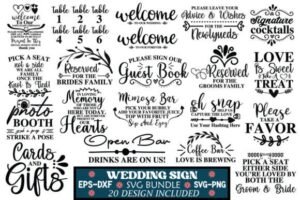 wedding welcome sign 