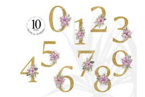 wedding table numbers 