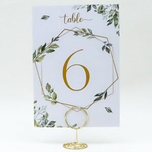 wedding table numbers 