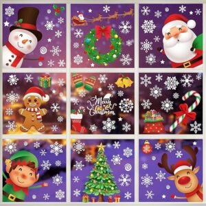 christmas stickers for windows 