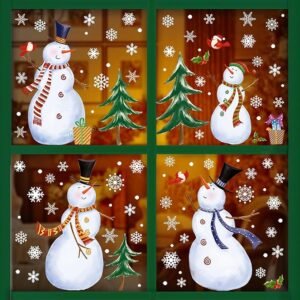 christmas stickers for windows 