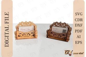 card holder for table