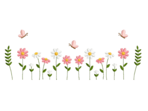 embroidery flowers