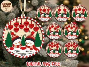 christmas ornaments snowman