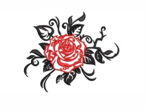 embroidery flowers