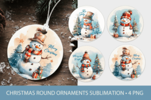 christmas ornaments snowman