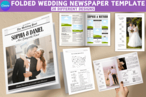 wedding newspaper
