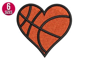 embroidery heart 