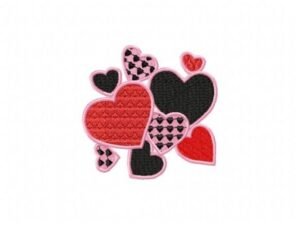 embroidery heart 