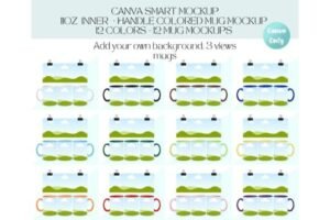 Mug Canva Template