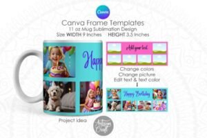 Mug Canva Template