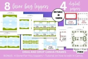 Bag Canva Template