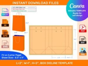 Bag Canva Template