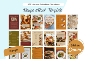 book cover template