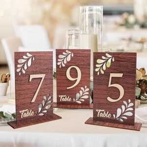 wedding table numbers 