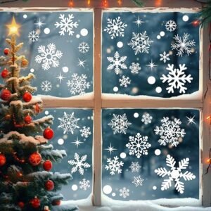 christmas stickers for windows 