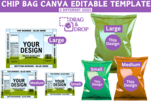 Bag Canva Template