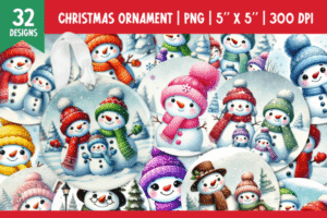 christmas ornaments snowman