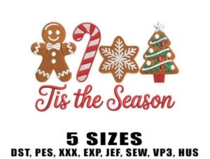 embroidery xmas