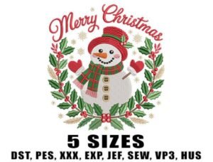 embroidery xmas