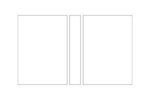 book cover template