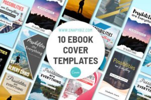 book cover template