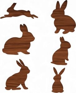 silhouette rabbit