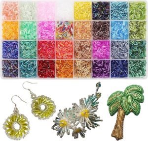 embroidery with beads