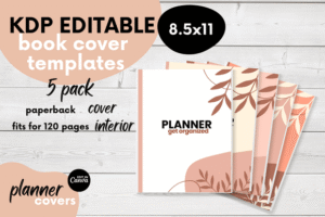 book cover template