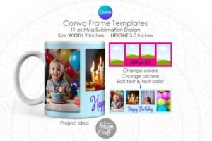 Mug Canva Template