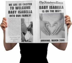 newspaper template for birthday 