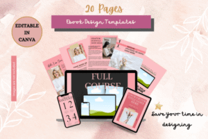 book cover template