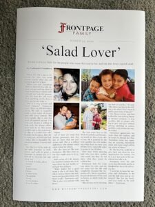 wedding newspaper