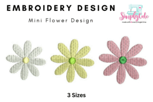 embroidery flowers
