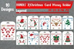 xmas card holder