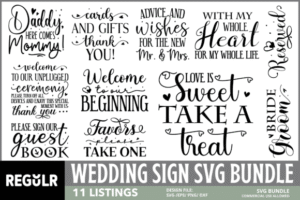 wedding welcome sign 