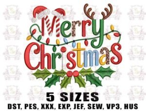 embroidery xmas
