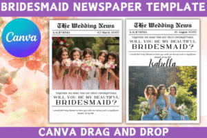 wedding newspaper
