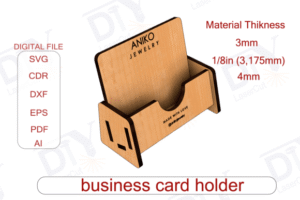 card holder for table