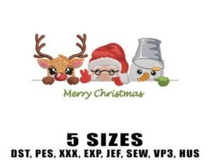 embroidery xmas