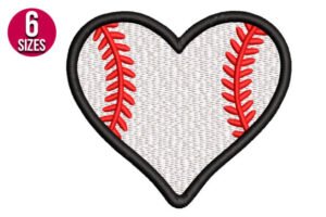 embroidery heart 