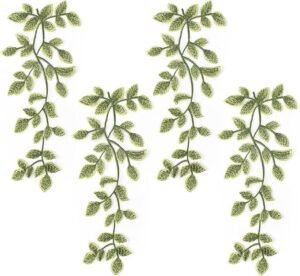 embroidery leaf